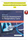 Complete Test Bank Wilkins&rsquo; Clinical Assessment in Respiratory Care 7th Edition Heuer Questions & Answers with rationales &lpar;Chapter 1-21&rpar;