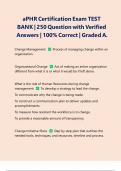  aPHR&reg; &lpar; Associate Professional in Human Resources&reg;&rpar; Exams PACKAGE DEAL&vert; BUNDLE contains the &lpar;Latest 2025&sol;2026&rpar; exams&comma; practice test&comma; sample quiz&comma; Test Bank&comma; prep quiz and an updated study guide - Everything you need to pass aPHR&reg;  is here&excl;&excl;