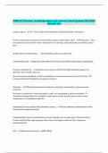 PDB CEN Review &vert; Actual Questions and Answers