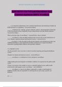 NSG 8673- Ch 7 Exam Questions And Correct Answers 100&percnt; Verified&period;
