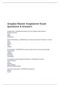 Anaplan Master Anaplanner Exam Questions & Answers