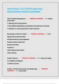ServiceNow CIS ITSM Exam Prep QUESTIONS WITH ANSWERS