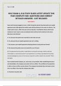NYLE EXAM A&comma; B & STUDY GUIDE LATEST UPDATE THIS YEAR COMPLETE 500&plus; QUESTIONS AND CORRECT DETAILED ANSWERS - JUST RELEASED&period;p
