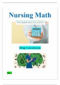 Nursing Math Study Guide 2025