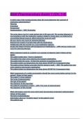 BSN Pharmacology Exam 1 &lpar;Ch&period; 1-6&rpar; Questions with correct Answers 2025&sol;2026&lpar; A&plus; GRADED 100&percnt; VERIFIED&rpar;&period;
