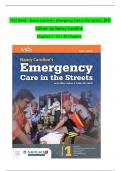 TEST BANK - Nancy Caroline&rsquo;s Emergency Care in the Streets&comma; 8th Edition by Nancy Caroline Chapters 1 - 53 &vert; All Chapters &emsp;