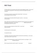 RGT final Exam Actual Questions With Correct Detailed Answers100&percnt; Verified&period;