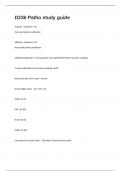 D236 Patho study guide&period; 134 Questions and answers 
