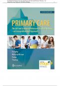 Test Bank For Primary Care Art and Science of Advanced Practice Nursing - An Interprofessional Approach 5th Edition by Lynne M&period; Dunphy&semi; Jill E&period; Winland-Brown&semi; Brian Oscar Porter&semi; Debera J&period; Thomas