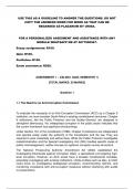 ASSESSMENT 1&comma; SEMESTER 1&period; DUE 07 APRIL 2025&period;