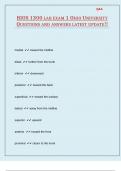 BIOS 1300 LAB EXAM 1 OHIO UNIVERSITY QUESTIONS AND ANSWERS LATEST UPDATE&excl;&excl;&period;