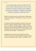 COLORADO LIFE & HEALTH INSURANCE  FINAL EXAM NEWEST 2025 ACTUAL EXAM  COMPLETE 200 QUESTIONS AND CORRECT  DETAILED ANSWERS &lpar;VERIFIED ANSWERS&rpar; &vert;ALREADY GRADED A&plus;&vert;&vert;BRAND NEW&excl;&excl;