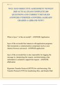 WGU D315 OBJECTIVE ASSESSMENT NEWEST  2025 ACTUAL EXAM COMPLETE 200  QUESTIONS AND CORRECT DETAILED  ANSWERS &lpar;VERIFIED ANSWERS&rpar; &vert;ALREADY  GRADED A&plus;&vert;&vert;BRAND NEW&excl;&excl;