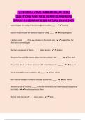 CALIFORNIA STATE BARBER EXAM 2025&vert; QUESTIONS AND WELL VERIFIED ANSWERS &lbrack;GRADE A&plus; GUARANTEED&rsqb; ACTUAL EXAM 100&percnt;