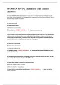 NAPNAP Review Questions with correct answers&period;
