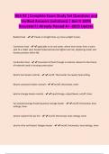 NEA BC &vert;Complete Exam Study Set Questions and Verified Answers &lpar;solutions&rpar; &vert; Get It 100&percnt; Accurate&excl;&excl;&vert; Already Passed A&plus; -2025 Update