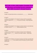 NEA Code of Ethics 2025 Update &vert;Complete Exam Set Questions and Verified Answers &lpar;solutions&rpar; &vert; Get It 100&percnt; Accurate&excl;&excl;&vert; Already Passed A&plus;