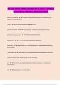 3M 302 RPPO EXAM QUESTIONS & 100&percnt; CORRECT SOLUTIONS-VERIFIED ANSWERS-2025