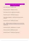 302 RPPO EXAM STUDY QUESTIONS & 100&percnt; CORRECT SOLUTIONS