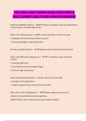 TACO BELL SHIFT LEADER EXAM QUESTIONS & 100&percnt; CORRECT SOLUTIONS-VERIFIED ANSWER