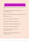 TACO BELL SHIFT LEADER QUIZ &vert; QUESTIONS & 100&percnt; CORRECT SOLUTIONS-VERIFIED ANSWERS
