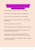 TACO BELL SHIFT MANAGER EXAM PRACTICE QUESTIONS & 100&percnt; CORRECT SOLUTIONS- VERIFIED ANSWERS-2025