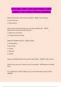 TACO BELL SHIFT LEAD QUESTIONS & 100&percnt; CORRECT SOLUTIONS-VERIFIED ANSWERS