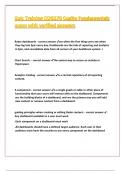 Epic Training COG170 Cogito Fundamentals exam with verified answers