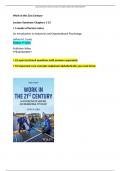 Summary &plus; lecture notes &plus; test bank &plus; key concepts - Work in the 21st Century - Jeffrey M&period; Conte - 7th Edition 