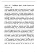 NURS 6670 Final Exam Study Guide Chapter 1 to 39&semi; Graded &lpar;2024&sol;2025&rpar; Questions and Correct Answers 