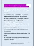 CIBTAC THEORY EXAM 2024&sol;2025  Questions and Answers 100&percnt; Solved