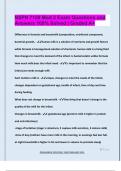NSPN 7150 Mod 2 Exam Questions and  Answers 100&percnt; Solved &vert; Graded A&plus;
