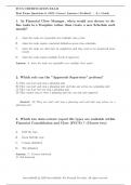 FCCS CERTIFICATION EXAM ACTUAL EXAM COMPLETE 400 QUESTIONS WITH DETAILED VERIFIED ANSWERS &lpar;100&percnt; CORRECT ANSWERS&rpar; ALREADY GRADED A&plus;