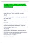 TACO BELL SHIFT LEAD TEST Questions with 100- correct Answers Latest Versions 2025 GRADED A&plus;