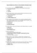 Ree Board Exam Power System With Corrected Questions And Answers &vert;Already Graded A&plus; 