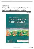 Test Bank for Stanhope and Lancaster&rsquo;s Community Health Nursing in Canada&comma;4th edition by Sandra MacDonald & Sonya &lpar;1&rpar;