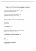 ACI Aggregate Testing Technician - Level 1 - Sample Written Exam &vert; Comprehensive  Questions and Answers