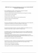 APHR CERT Exam &vert; Comprehensive Questions and Answers