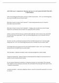 ASLP 3030 exam 1 &vert; Comprehensive Questions and Answers 