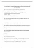 ASLP 3030 Final Exam &vert; Comprehensive Questions and Answers