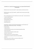 ASLP 3030 Unit 1 &vert; Comprehensive Questions and Answers