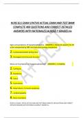 NURS 611 EXAM 1PATHO ACTUAL EXAM AND TEST BANK  COMPLETE 400 QUESTIONS AND CORRECT DETAILED  ANSWERS WITH RATIONALES&vert;ALREAD Y GRADED A&plus; 