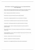 CHM 219 Module 5 &vert; Comprehensive Questions and Answers