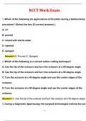 NCCT Mock Questions &lpar;with answers & rationales&rpar;