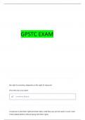 GPSTC CRIMINAL PROCEDURE QUESTIONS WITH 100&percnt; CORRECT ANSWERS