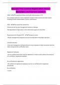 Georgia Pest Control Registration Exam&ndash; Questions and Correct answers
