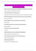 Georgia Category 24 Pesticide Control Questions and Correct answers