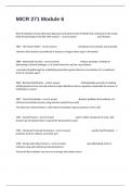 MICR 271 - MODULE 4 Certification Review Exam With Multiple Choices And Answers&period;