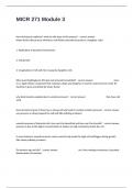 MICR 271 Module 3 Proctored Exam Questions And Answers 2025 Approved&period;