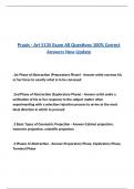 Praxis - Art 5135 Exam All Questions 100&percnt; Correct Answers New Update
